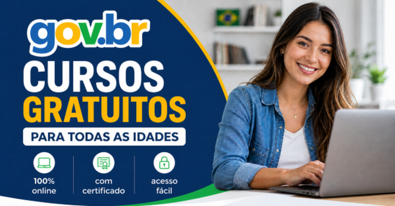 Cursos online gratuitos do GOV