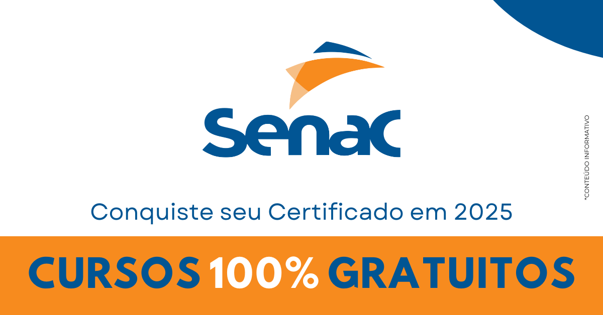 Conquiste seu Certificado com os Cursos Grátis do SENAC