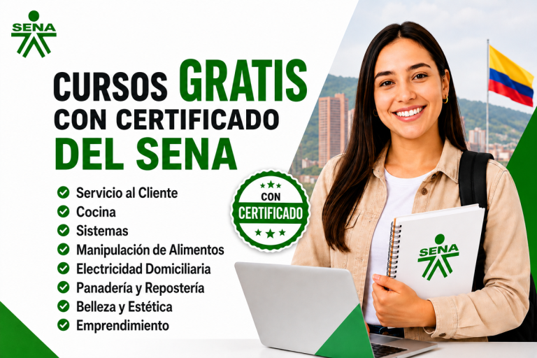Cursos Gratis del SENA con Certificado — Los Cupos se Agotan en Días