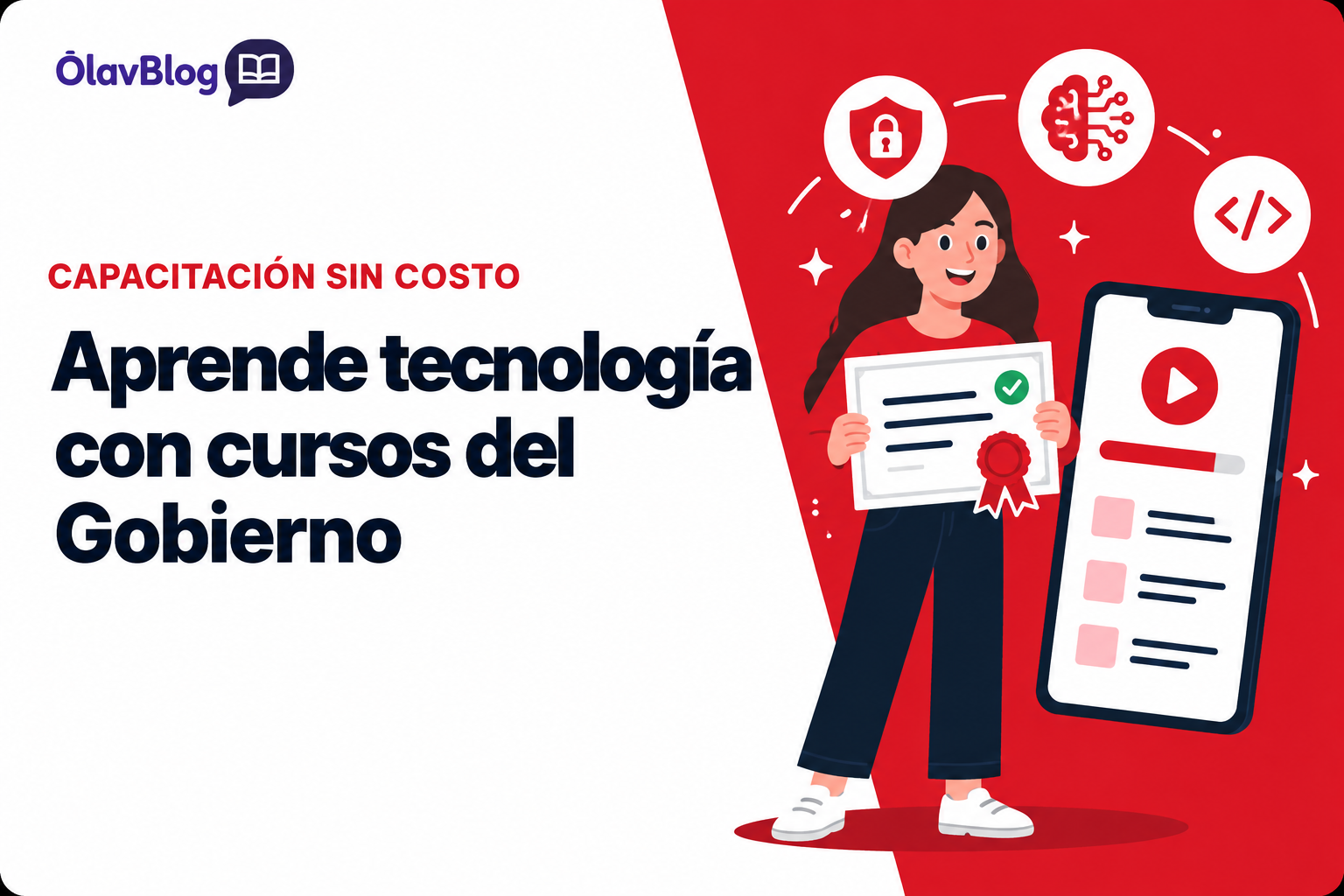 Cursos gratis del Gobierno del Perú con certificado en tecnología